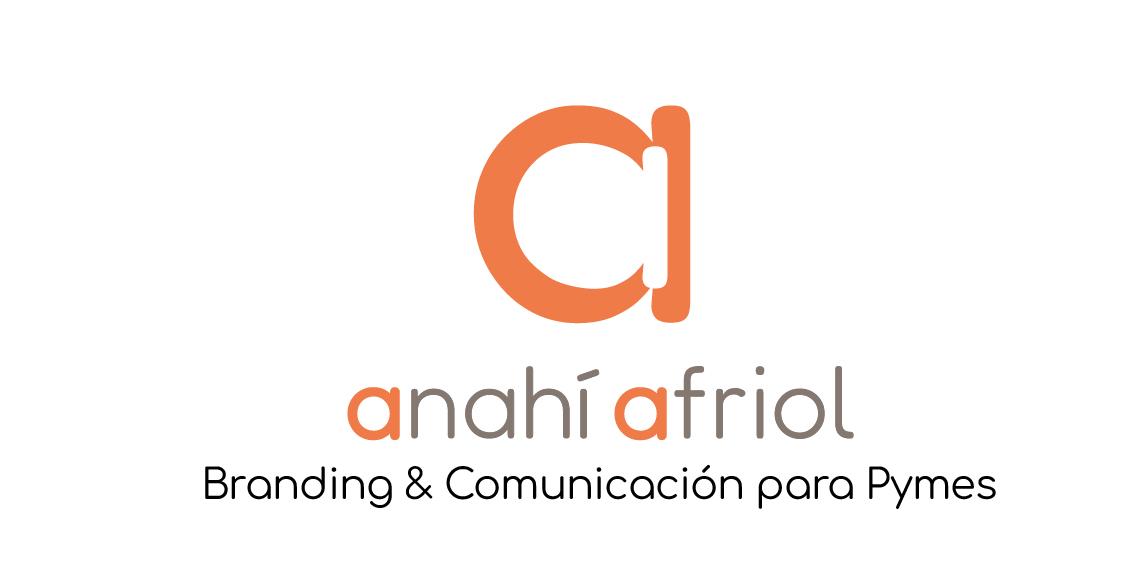 Logo Anahí Afriol Branding y Comunicación para Pymes